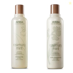 Aveda Rosemary Mint Purifying Shampoo & Conditioner Gift Set | Clarifying Shampoo | Lightweight Conditioner | Normal to Oily Hair | Fine to Medium Hair Types | Includes 2 Full Size Products