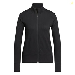adidas Women's Ultimate365 Textured Jacket, Black, Small