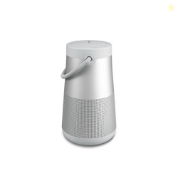 Bose SoundLink Revolve+ (Series II) Bluetooth Speaker, Portable Speaker with Microphone, Wireless and Water Resistant with 360 Degree Sound, Long Lasting Battery and Handle, Silver
