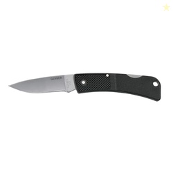 Gerber Gear LST Ultralight Pocket Knife - 2.63" Plain Edge Folding Knife - EDC Gear and Equipment - Black