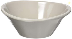 Carlisle FoodService Products Stadia Resuable Plastic Bowl for Home and Restaurant, Melamine, 12 Ounces, Greige, 1 Pack