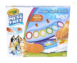 Crayola Bluey Color Wonder Magic Light Brush, Mess Free Painting Station for Kids, Holiday for Kids, Toddler Bluey Toys & Activities, Ages 3+