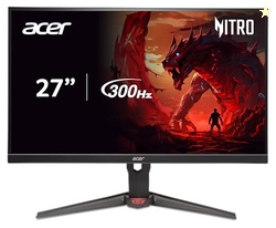 ACER NITRO 27" WQHD 2560X1440 IPS PC GAMING AMD FREESYNC PREMIUM | 300HZ | UP TO 0.5MS | 99% SRGB | DISPLAYHDR 400 | ERGOSTAND | VESA MOUNTING | 1 X DP 1.4 & 2 X HDMI 2.1 | XV272U F3BMIIPRX