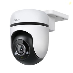 Tapo 1080P Outdoor Wired Pan/Tilt Security Wi-Fi Camera, 360 View, Motion Tracking, Works with Alexa & Google Home, Night Vision, Free AI Detection, Cloud & SD Card Storage(up to 512GB), Tapo C500