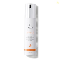 IMAGE Skincare, VITAL C Hydrating Face Serum, with Vitamin C and Hyaluronic Acid, to Brighten, Tone and Smooth Appearance of Wrinkles, 1.7 fl oz