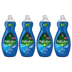 PALMOLIVE ULTRA DISHWASHING LIQUID DISH SOAP, OXY POWER DEGREASER - 32.5 FL OZ (PACK OF 4)