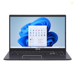 ASUS 15.6 Vivobook Go Slim Laptop, Thin & Portable for Student Study, Intel Dual Core N4500, 4GB RAM, 128GB SSD, Windows 11, Star Black, L510KA-ES04