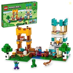 LEGO Minecraft The Crafting Box 4.0 Building Toy - Gift for Christmas - Pretend Playset for Boys & Girls, Ages 8+ - Minecraft Toy for Kids & Video Game Fan - 21249