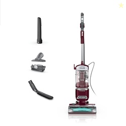 Shark DETECT Lift-Away Corded Upright Vacuum with Detect Technology, Self-Cleaning Brushroll for No Hair Wrap, Anti-Allergen Complete Seal, and Odor Neutralizer Technology, Burgundy, LA492
