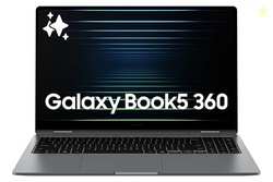 Samsung 15.6 Galaxy Book5 360 Copilot AI Laptop PC Computer, FHD AMOLED Touchscreen, 16GB / 512GB, Dolby Atmos Quad Speakers, All-Day Battery Life, NP750QHA-KA1US