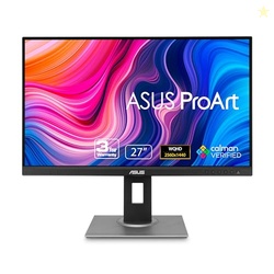 ASUS ProArt Display PA278QV 27 WQHD (2560 x 1440) Monitor, 100% sRGB/Rec. 709 E < 2, IPS, DisplayPort HDMI DVI-D Mini DP, Calman Verified, Anti-glare, Tilt Pivot Swivel Height Adjustable, Black