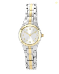 ANNE KLEIN WOMEN'S 105491SVTT TWO-TONE DRESS WATCH