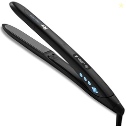 Bio Ionic 10X Styling Iron, Hair Straightener with 1" Sonic Vibrating Plates, Flat Iron with Ion Generating Mineral Complex, Versatile Syler for Wavy & Straight Hairstyles, 2025 Newer Version