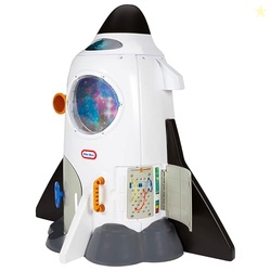 LITTLE TIKES ADVENTURE ROCKET REALISTIC SPACE ASTRONAUT PRETEND ROLE PLAY FOR KIDS, BOYS, GIRLS, 2-6 YEARS OLD, 40 X 18 X 18 INCHES