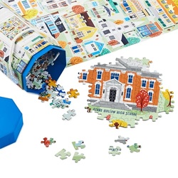 HALLMARK GILMORE GIRLS 1,000-PIECE JIGSAW PUZZLE (STARS HOLLOW MAP) MOM GIFT FOR MOTHER'S DAY