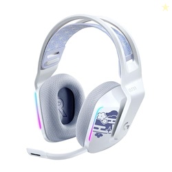 Logitech G733 Lightspeed RGB Wireless Gaming Headset with Suspension Headband, Kamisato Ayaka Special Edition, LIGHTSYNC RGB, Blue Voce mic Technology and PRO-G Audio Drivers