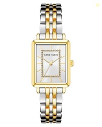 ANNE KLEIN WOMEN'S GLITTER ACCENTED BRACELET WATCH