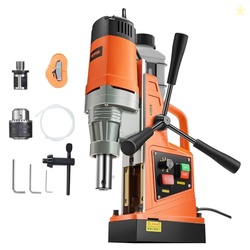 VEVOR Mag Drill Press, 1550W 2" Boring Diameter, 2922lbf Power Magnetic Drill, 500 PRM, 10-Speed, Electric Drilling Machine for Metal Surface, Industrial and Home Improvement
