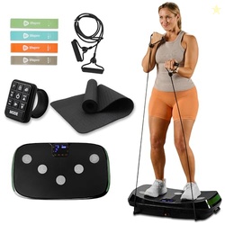 LIFEPRO RUMBLEX 4D VIBRATION PLATE EXERCISE MACHINE WITH TRIPLE MOTOR OSCILLATION, LINEAR, AND PULSATION  ADVANCED 4D VIBRATION TECHNOLOGY FOR WHOLE BODY FITNESS, WEIGHT LOSS AND RECOVERY AT HOME