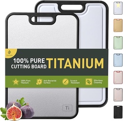 2 in 1 Pure Titanium Cutting Boards 