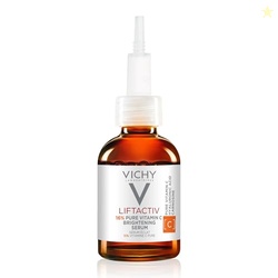 Vichy LiftActiv Vitamin C Serum For Face, Brightening Serum With 16% Pure Vitamin C + Hyaluronic Acid + Vitamin E, Improves Radiance & Firmness, Anti Aging, Protects Skin From Discoloration