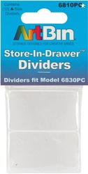 ArtBin 6810PC Divider 10-Pack for ArtBin 6830PC Store In Drawer Cabinet, Organizer Accessory, Pack of 10