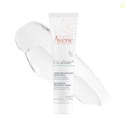 AVNE CICALFATE+ RESTORATIVE PROTECTIVE CREAM, FACE MOISTURIZER, FACE CREAM FOR SENSITIVE SKIN, HELPS RESTORE SKIN BARRIER, RESTORATIVE CREAM, SAFE FOR INFANTS, CHILDREN AND ADULTS, 1.3 FL OZ