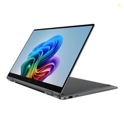 SAMSUNG 15.6" GALAXY BOOK5 360 COPILOT+ PC, AI BUSINESS LAPTOP, WINDOWS 11 PRO, INTEL CORE ULTRA 7 PROCESSOR 256V, FHD AMOLED TOUCHSCREEN, 16GB/512GB, 2025 MODEL, NP754QHA-KA2US, GRAY