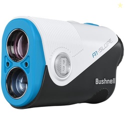 Bushnell Golf A1Slope Laser Rangefinder  UltraCompact 6 Magnification, USBC Rechargeable, Pinseeker JOLT, Slope On/Off