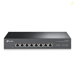 TP-Link TL-SX1008 | 8 Port 10G/Multi-Gig Unmanaged Ethernet Switch | Desktop/Rackmount | Plug & Play | Sturdy Metal Casing | Speed Auto-Negotiation, Free Expert Help