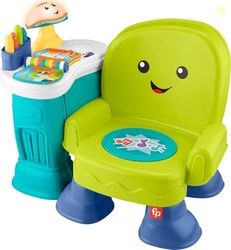 FISHER-PRICE TODDLER TOY LAUGH & LEARN SONG & STORY LEARNING CHAIR WITH MUSIC LIGHTS & ACTIVITIES FOR KIDS AGES 1+ YEARS (AMAZON EXCLUSIVE)
