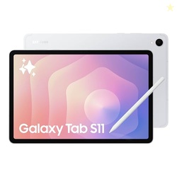 Samsung Galaxy Tab S11 512 GB WiFi Android Tablet, Large Display, Durable, Slim, Light, High Performance, Long Battery Life, S Pen for Note-Taking, AI Assist, US Version, Silver