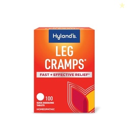 Hyland's Leg Cramps, Relief of Leg, Calf, Charley Horses, and Foot Cramps, 100 Quick-Dissolving Tablets