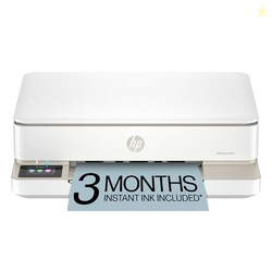 HP Envy 6155e Wireless All-in-One Color Inkjet Printer, Portobello, Print, scan, copy, Duplex printing Best-for-home, 3 month Instant Ink trial included, AI-enabled (714L5A)