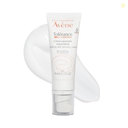 AVNE TOLERANCE CONTROL SOOTHING SKIN RECOVERY CREAM, FOR HYPERSENSITIVE DRY SKIN, RESTORES SKIN BARRIER, CALMS SENSATIONS OF SKIN DISCOMFORT, STERILE PUMP, FACE MOISTURIZER, FRAGRANCE-FREE 1.3 FL OZ