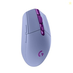 Logitech G305 LIGHTSPEED Wireless Gaming Mouse, Hero 12K Sensor, 12,000 DPI, Lightweight, 6 Programmable Buttons, 250h Battery Life, On-Board Memory, PC/Mac - Lilac
