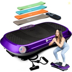 LIFEPRO WAVER VIBRATION PLATE EXERCISE MACHINE  HIGH-INTENSITY VIBRATION FOR MUSCLE ACTIVATION, FULL-BODY WORKOUT VIBRATING PLATFORM WITH LOOP BANDS, FITNESS EQUIPMENT FOR STRENGTH TONING & FAT LOSS