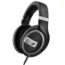 Sennheiser HD 599 SE Open-Back Headphones, Premium Design, Natural Balanced Audio, Comfortable Fit, Wired Headphones for Music, Gaming, School, Work, Black