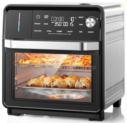 Nuwave Combi Steam Oven, Non-Toxic Stainless Steel Multi-Cooker with Air Fry, Steam, Sous Vide, Toast & More, 50-450F Precision, 120 Presets, Moisture Control, Programmable, Easy to Clean