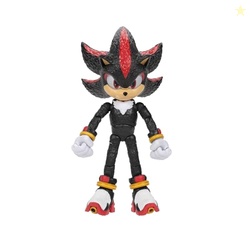 Sonic The Hedgehog Sonic 3 Movie Action Figures 5-Inch Shadow Collector Toy Figure, Highly Articulated for Boys Girls - Officially Licensed 3 Movie Product