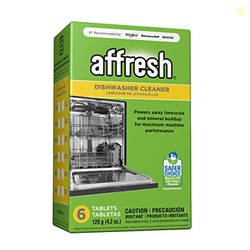 Affresh Dishwasher Cleaner, Helps Remove Limescale and Odor-Causing Residue, 6 Tablets