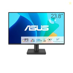 ASUS 24 (23.8-INCH VIEWABLE) 1080P VA249HG EYE CARE MONITOR  IPS, FULL HD, 99% SRGB, FRAMELESS, 120HZ, ADAPTIVE-SYNC, 1MS, HDMI, VGA, LOW BLUE LIGHT, FLICKER FREE, WALL MOUNTABLE, 3 YR WARRANTY