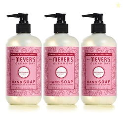 MRS. MEYER'S CLEAN DAY LIQUID HAND SOAP, PEPPERMINT, 12.5 OZ (PACK OF 3)