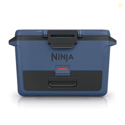 Ninja FB151BL FrostVault 50qt Hard Cooler with Dry Zone, Integrated Fridge-Temp Dry Storage Drawer, Premium Heavy-Duty Insulated Cooler, Keeps Ice for Days, Lakeshore Blue