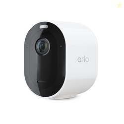 Arlo Pro 5S Spotlight Security Camera 2K HDR | Outdoor | Wireless | Dual-Band Wi-Fi Connects to the Strongest Network | 12X Zoom, 2-Way Audio, Siren, Color Night Vision, Live Stream White