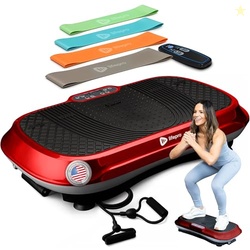 Lifepro Waver Vibration Plate Exercise Machine  High-Intensity Vibration for Muscle Activation, Full-Body Workout Vibrating Platform with Loop Bands, Fitness Equipment for Strength Toning & Fat Loss