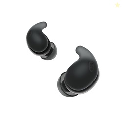 Sony LinkBuds Fit Truly Wireless Noise Canceling Earbud Headphones, Small & Light with Newly Developed Air Fitting Supporters, Black
