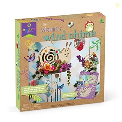 CRAFT-TASTIC  NATURE WISHING WIND CHIME  DIY CRAFT OUTDOOR CHIME  NO TOOLS NEEDED  FOR AGES 5+