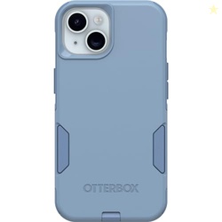 OTTERBOX IPHONE 16E, 15, 14, & 13 COMMUTER SERIES CASE - CRISP DENIM (BLUE), SLIM & TOUGH, POCKET-FRIENDLY, WITH PORT PROTECTION
