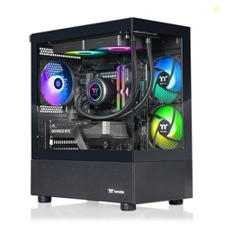 THERMALTAKE LCGS VIEW U2660T-170 GAMING DESKTOP (INTEL CORE ULTRA 7 265KF, TOUGHRAM 32GB DDR5 6000MT/S RGB MEMORY, NVIDIA GEFORCE RTX 5060 TI, 1TB NVME M.2, WIFI, WINDOWS 11) V17B-B860-56T-LCS
